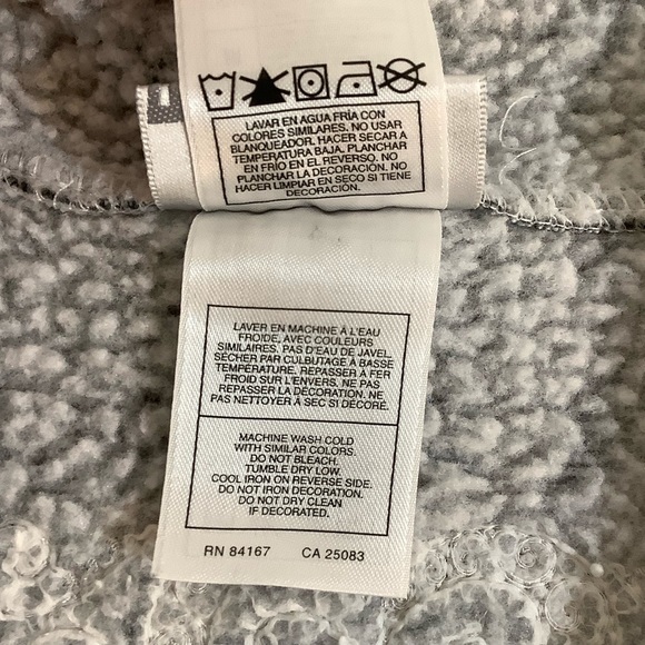 Disney zip up fleece Mickey Minnie sweater SZ M - Picture 9 of 14